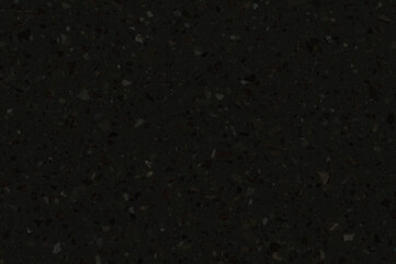 Technistone Taurus Terazzo Dark Konglomerat kwarcowy ciemny czarny blat na wymiar